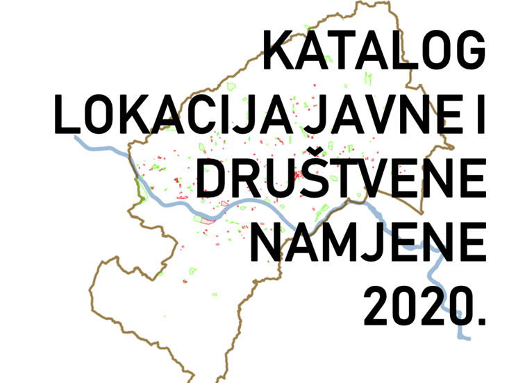 Katalog lokacija javne i društvene namjene, 2020.